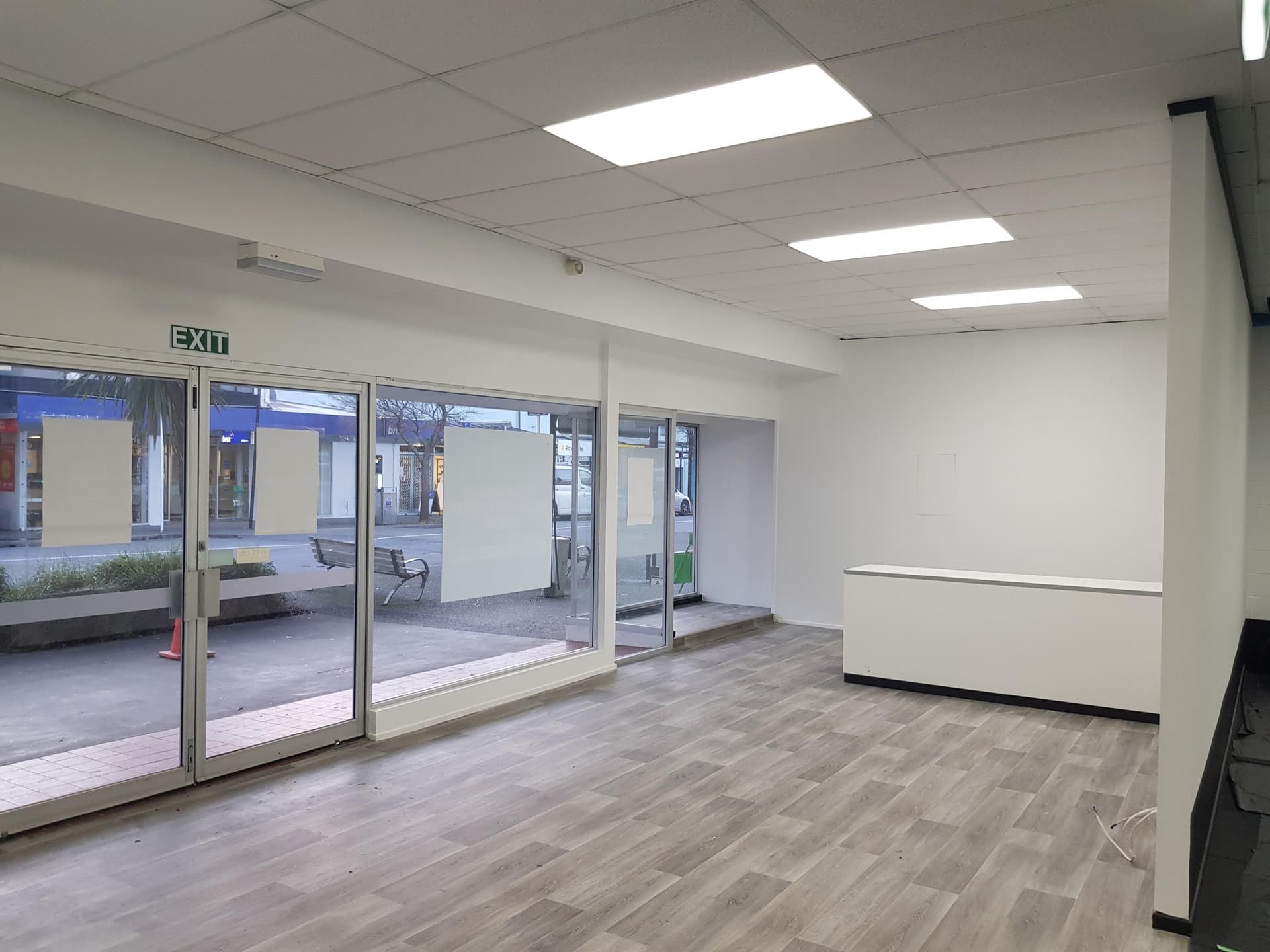 Commercial painting project