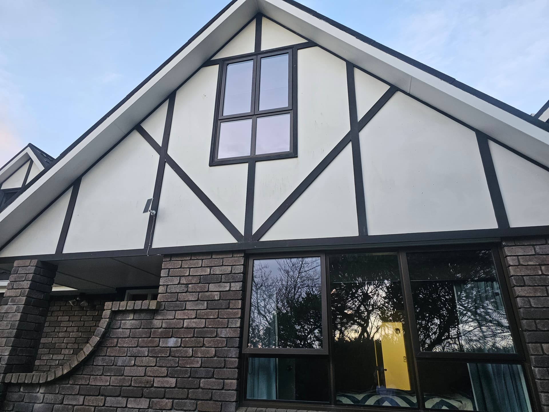 Tudor Home - Gable Detail