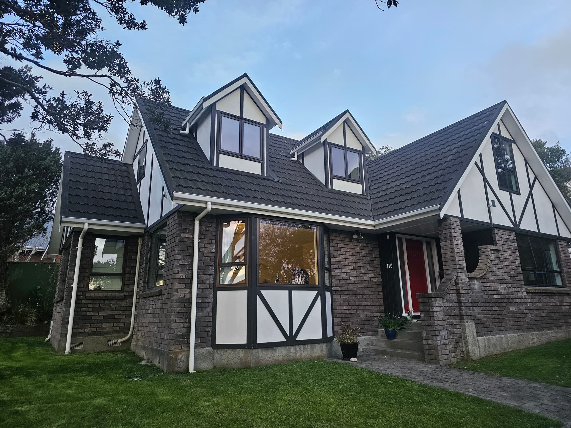 Tudor Style Home Exterior